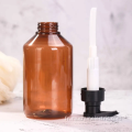 Lotion de corps rechargeable bouteille de shampooing à pompe en plastique